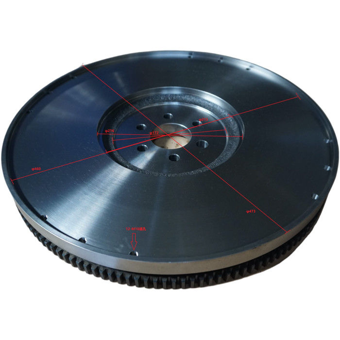 IATF 16949 Cast Iron Car Flexplate 355/3/366778364 148 Teeth  Flywheel